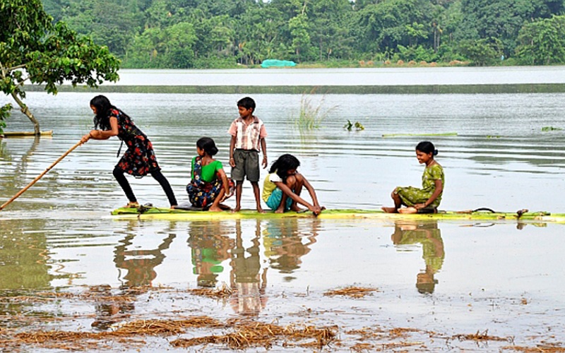 Children worst affected by flood