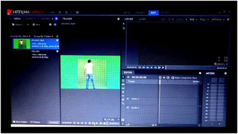 Chroma Keying: A Time in Isolation – Behind the Scenes 2 chromakey 3.2