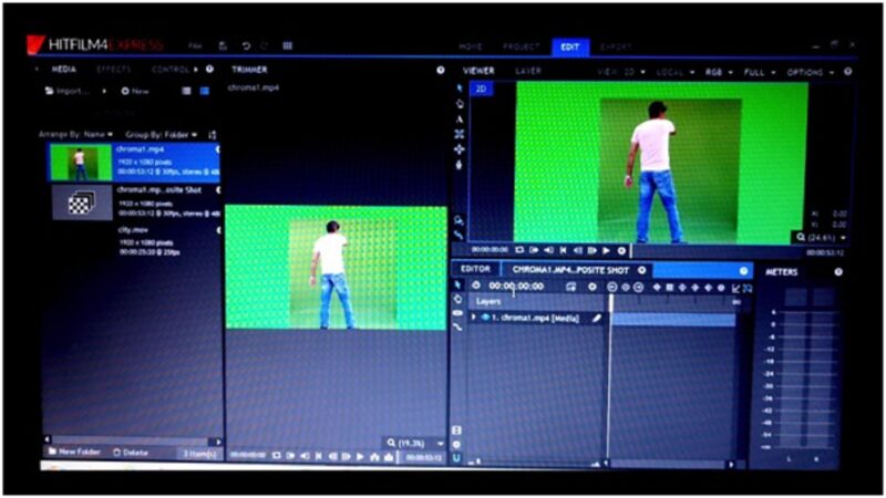 Chroma Keying: A Time in Isolation – Behind the Scenes 3 chromakey 3.3