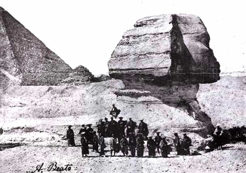 1864, Japanese Samurai in Egypt