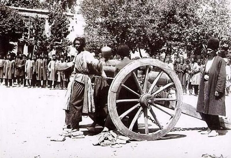 1890s, Execution by cannon, Iran