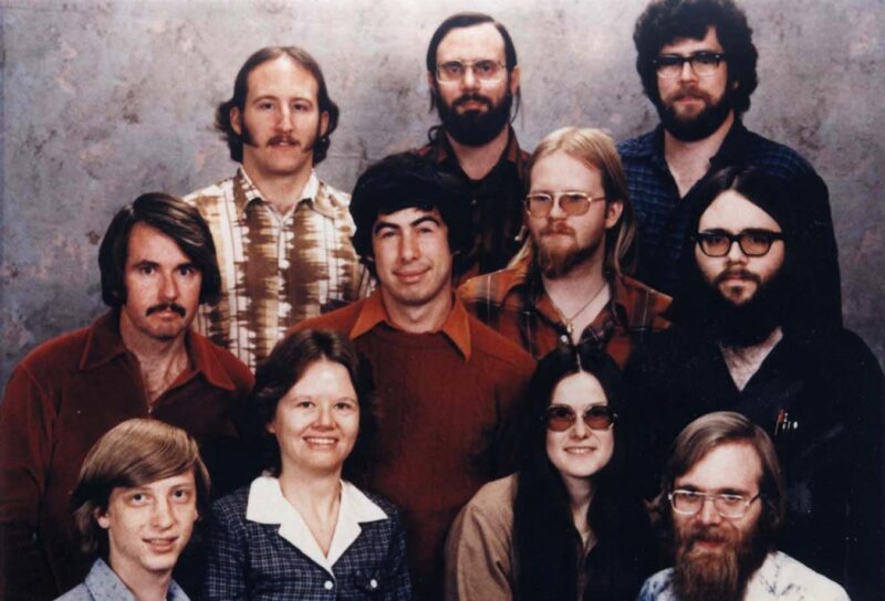 1978, The Microsoft staff